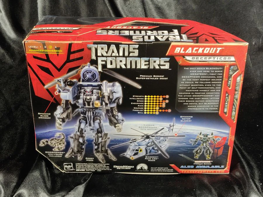 Blackout Transformers Premium Series Decepticon 2008 New in Box - Image 8