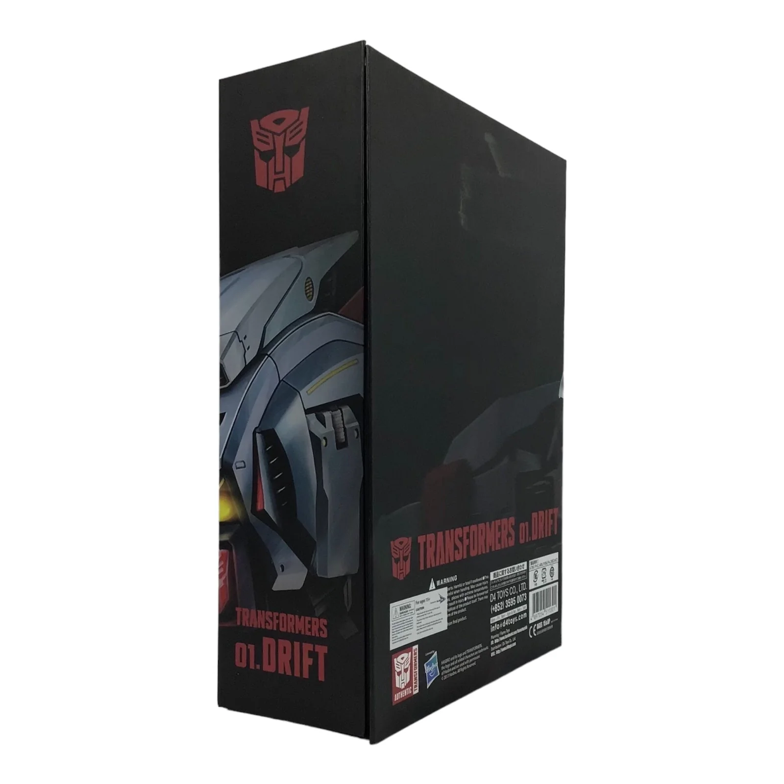 Transformers Kuro Kara Kuri #01 DRIFT BY FLAME TOYS Action Figure - Image 3