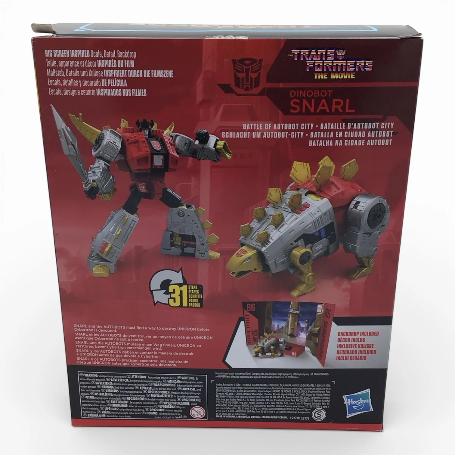 Transformers The Movie Studio Series 86 Dinobot Snarl - Hasbro 2023 - Image 2
