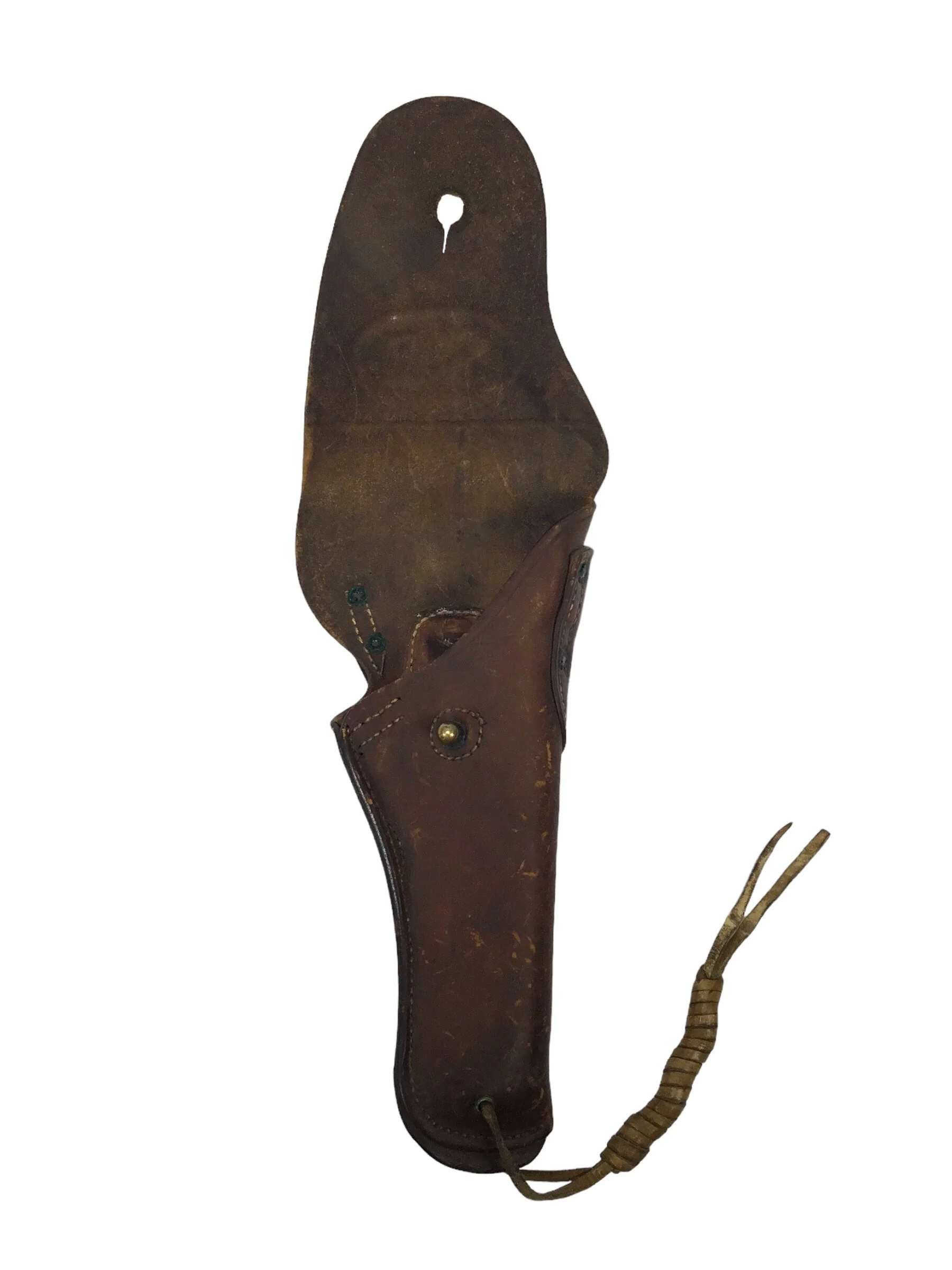 U.S. 1911 Leather Pistol Holster marked 1918, "J.J.M." - Image 3