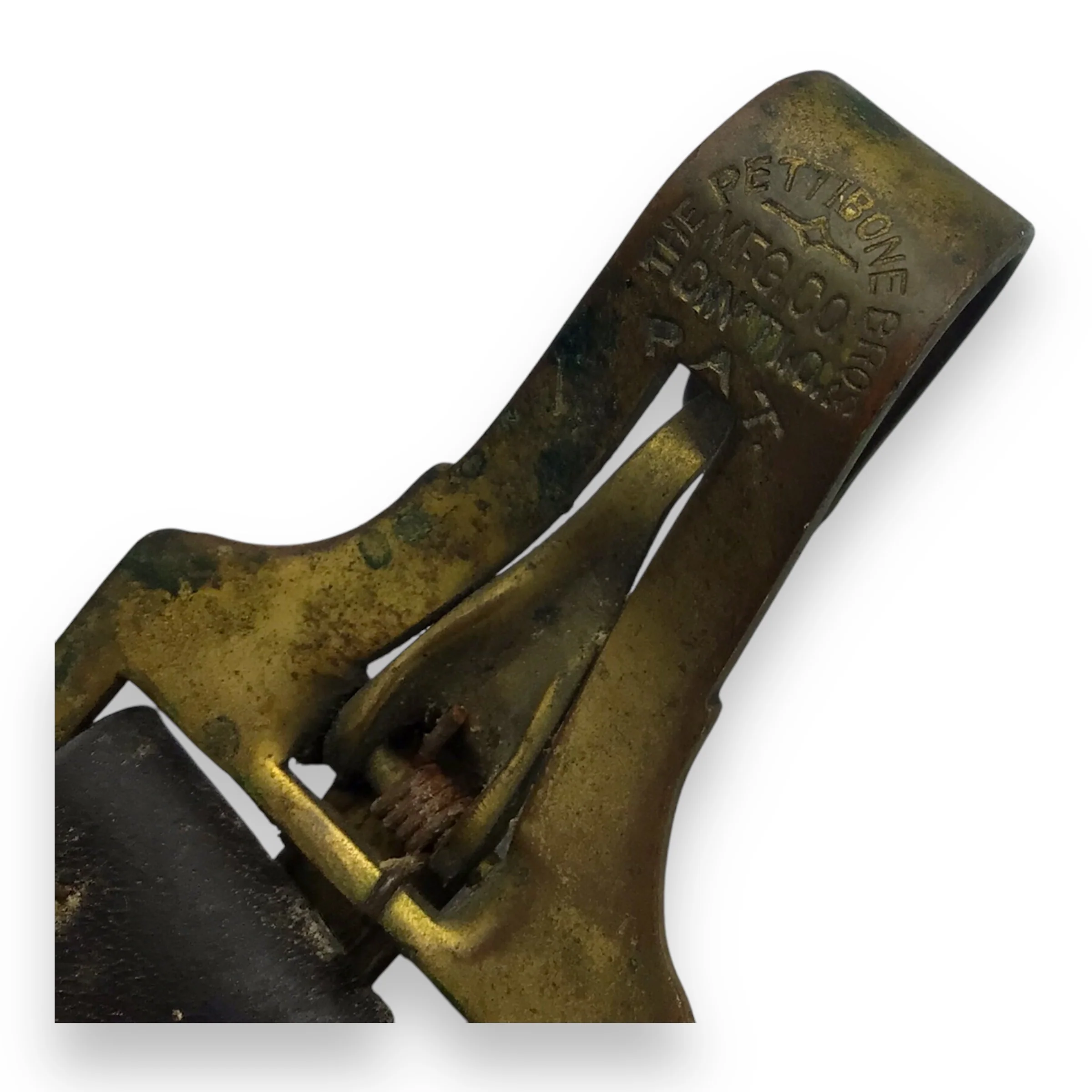 U.S. Civil War Bayonet w/ Holster & Rare Leather Belt Hanger – 19th Century - Image 6