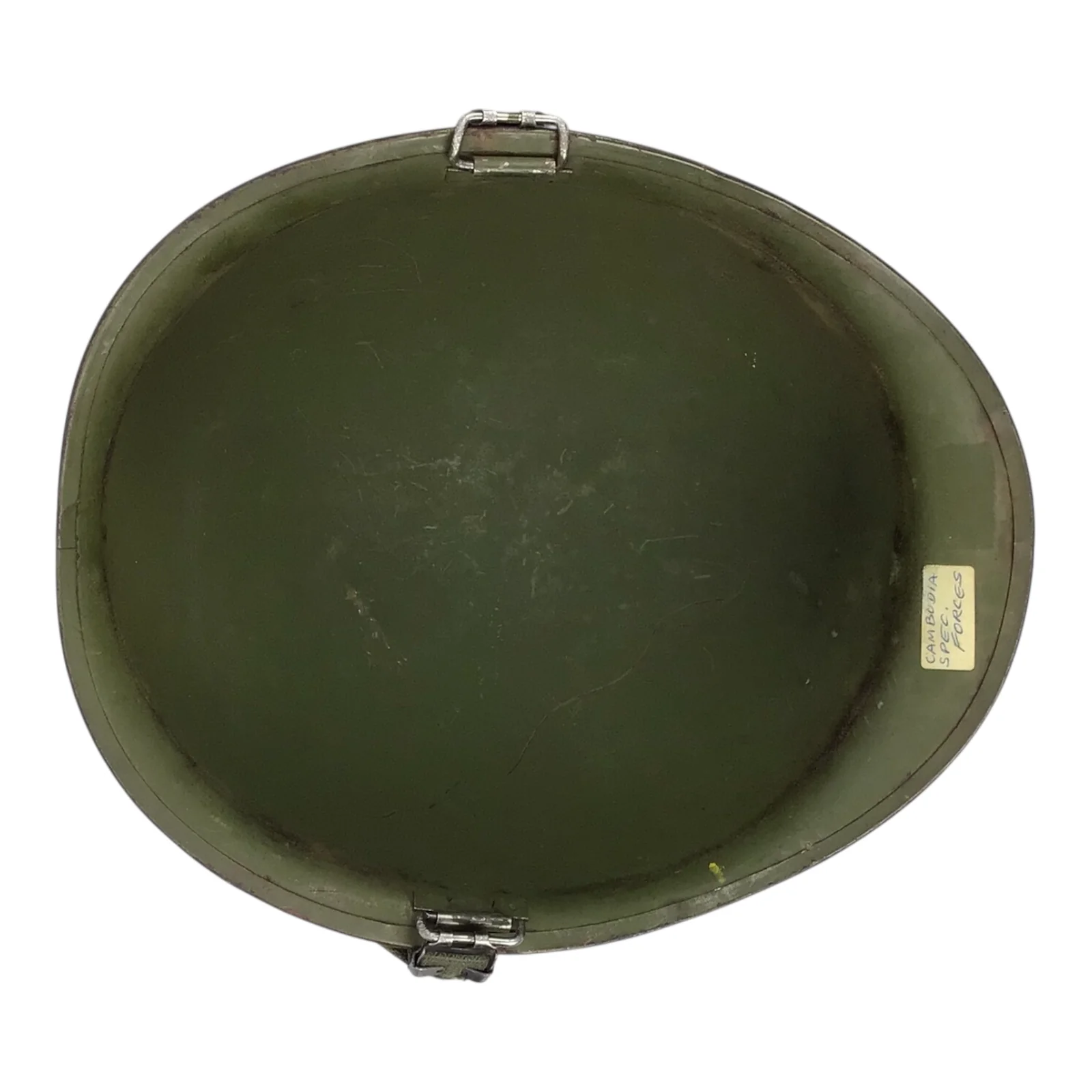 U.S. Vietnam War M1 Helmet Cambodia Special Forces - Image 9