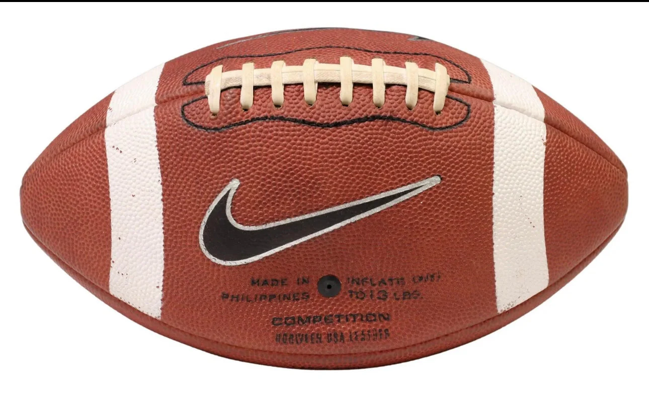 University Of Texas VS USC 2005 Rose Bowl Game Used Football - Image 4