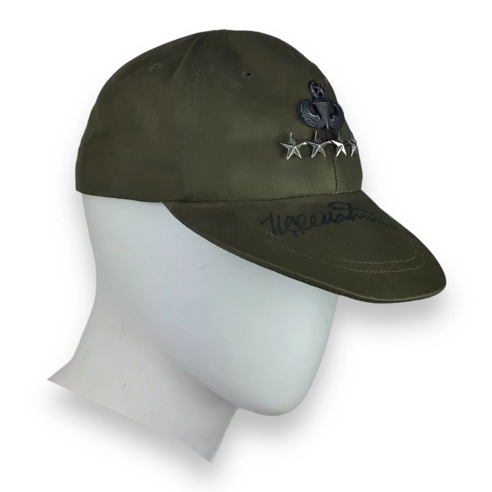 Vietnam War Commander General William Westmoreland, Autographed Field Cap - Image 11