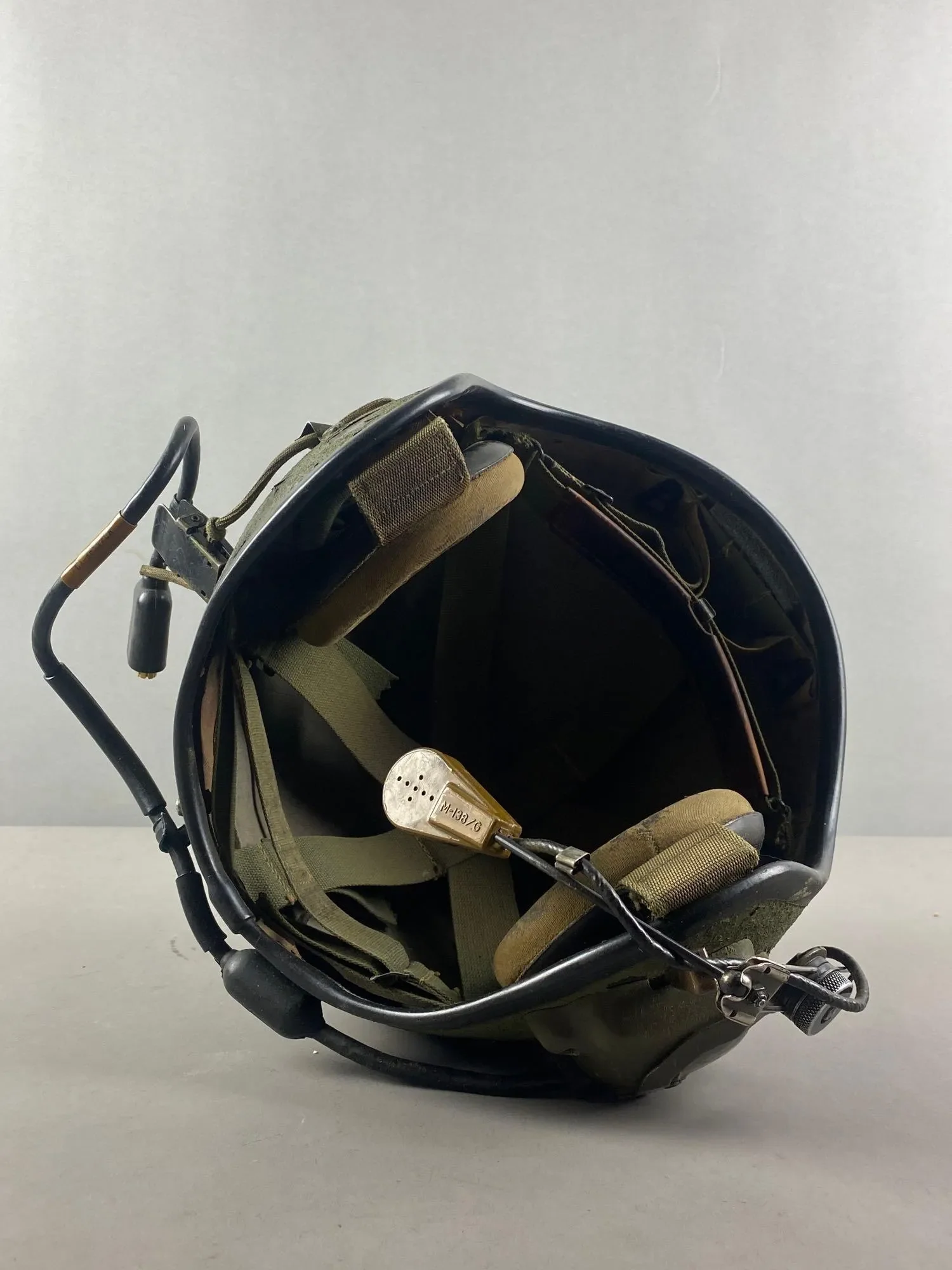 Vietnam War Us T56-6 Combat Vehicle Crew Helmet - Image 3