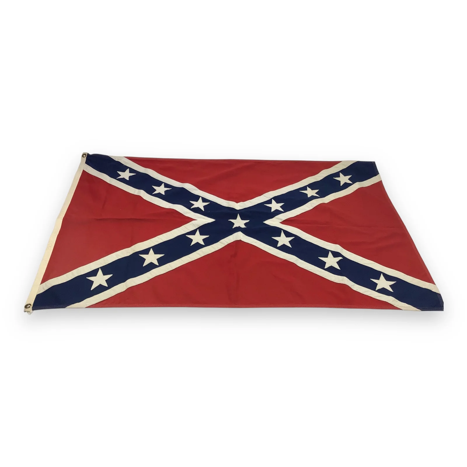Vintage 20th Century Confederate Civil War Flag – Large Size - Image 2