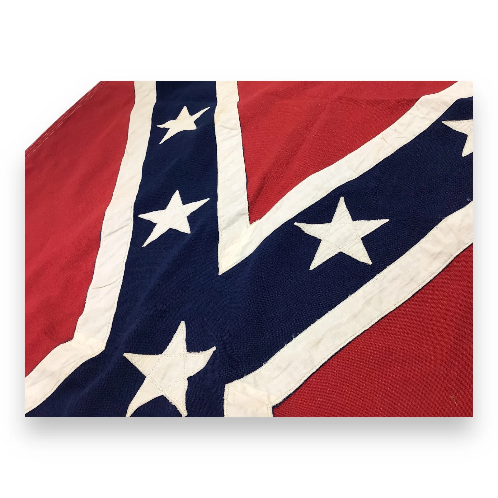 Vintage 20th Century Confederate Civil War Flag – Large Size - Image 5