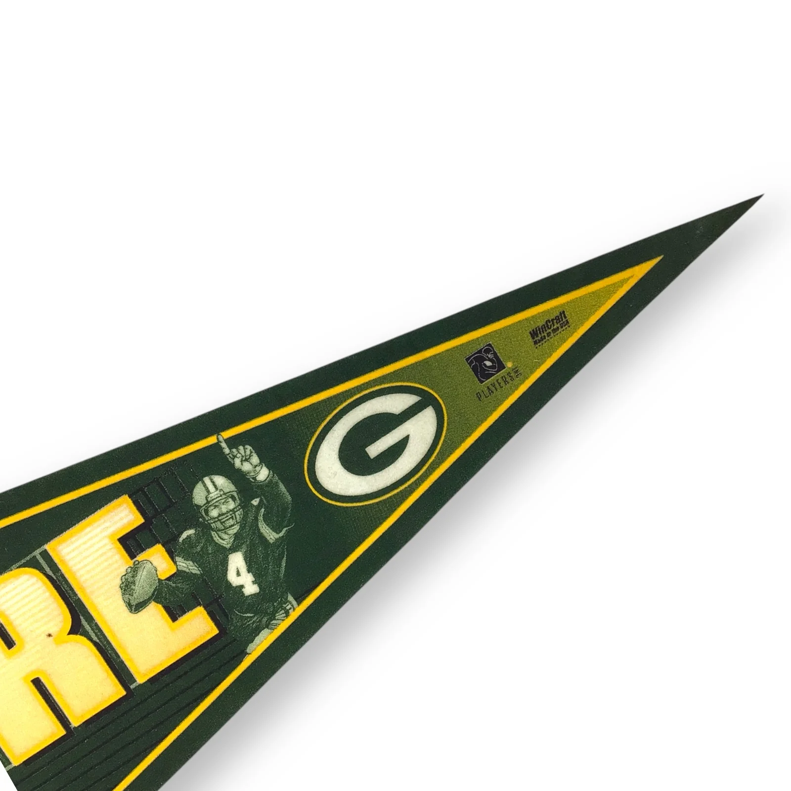 Vintage Brett Favre Green Bay Packers Pennant – Design #548 – Rare Collectible - Image 4