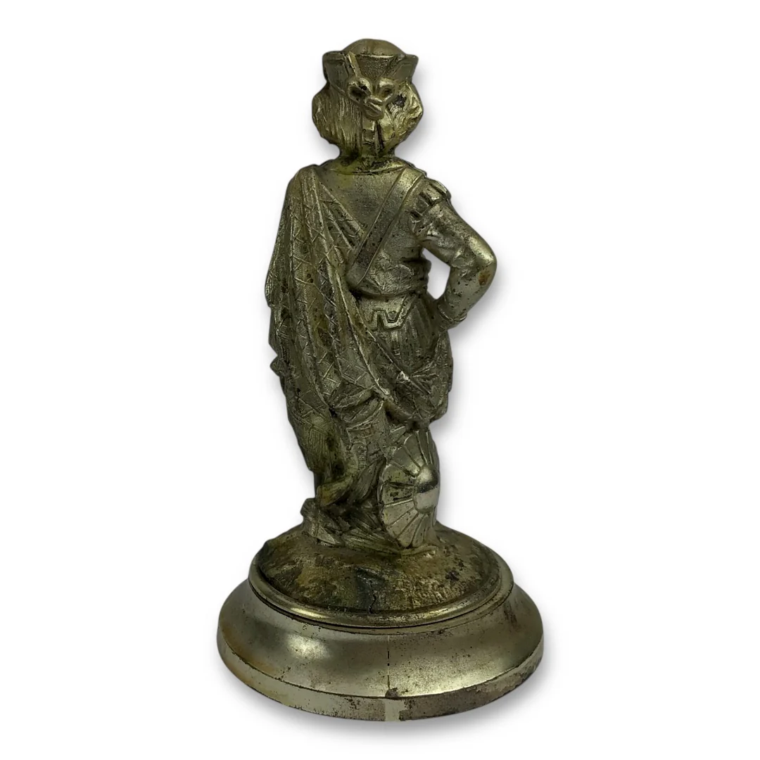 Vintage Metal Figurine of Bonnie Prince Charlie - Scottish Icon - Image 4