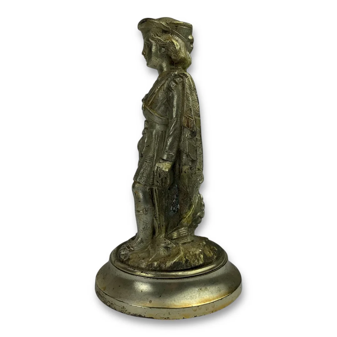 Vintage Metal Figurine of Bonnie Prince Charlie - Scottish Icon - Image 6