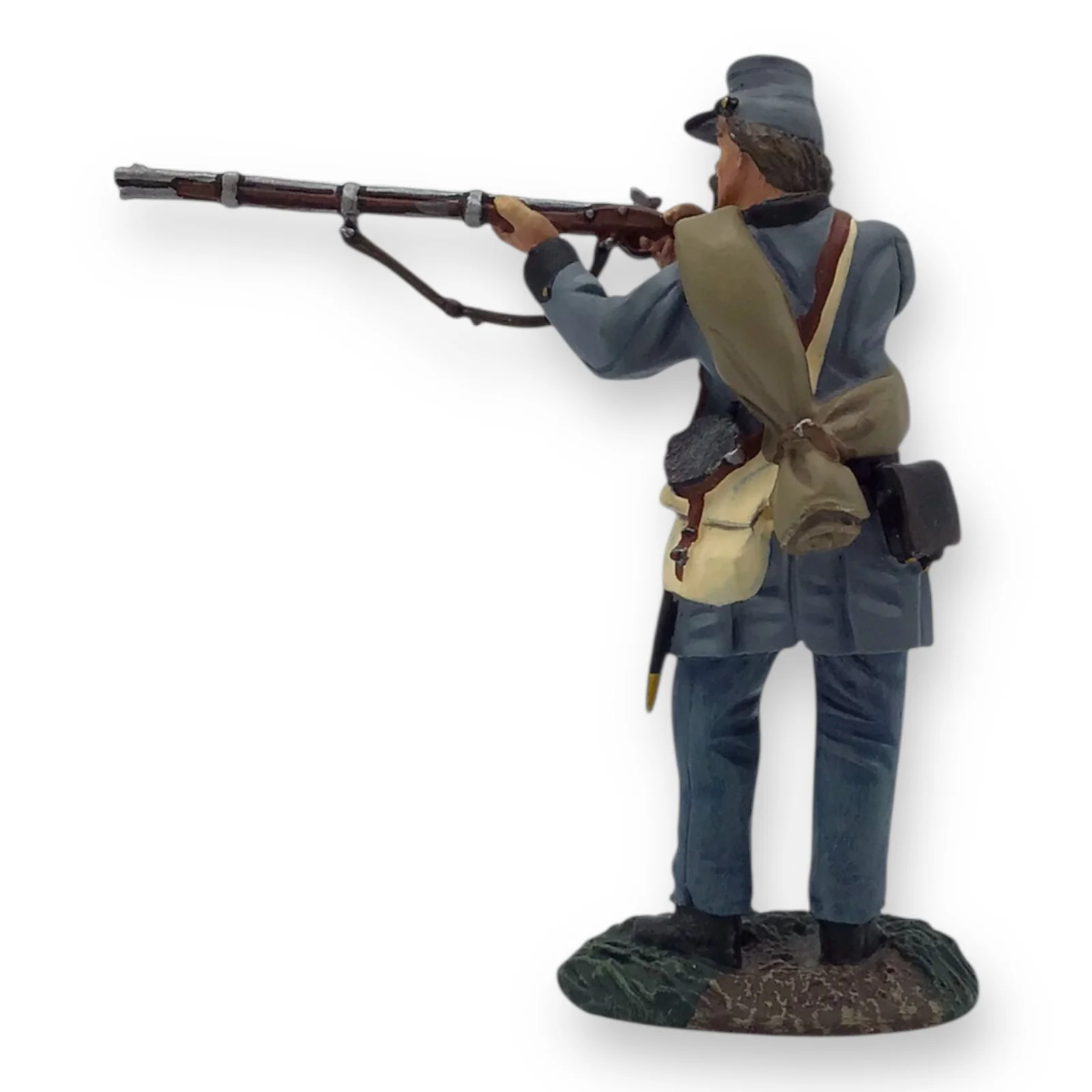 W. Britain 31237 Confederate Texas Brigade Standing Firing – 1:30 Scale Metal Figure - Image 4