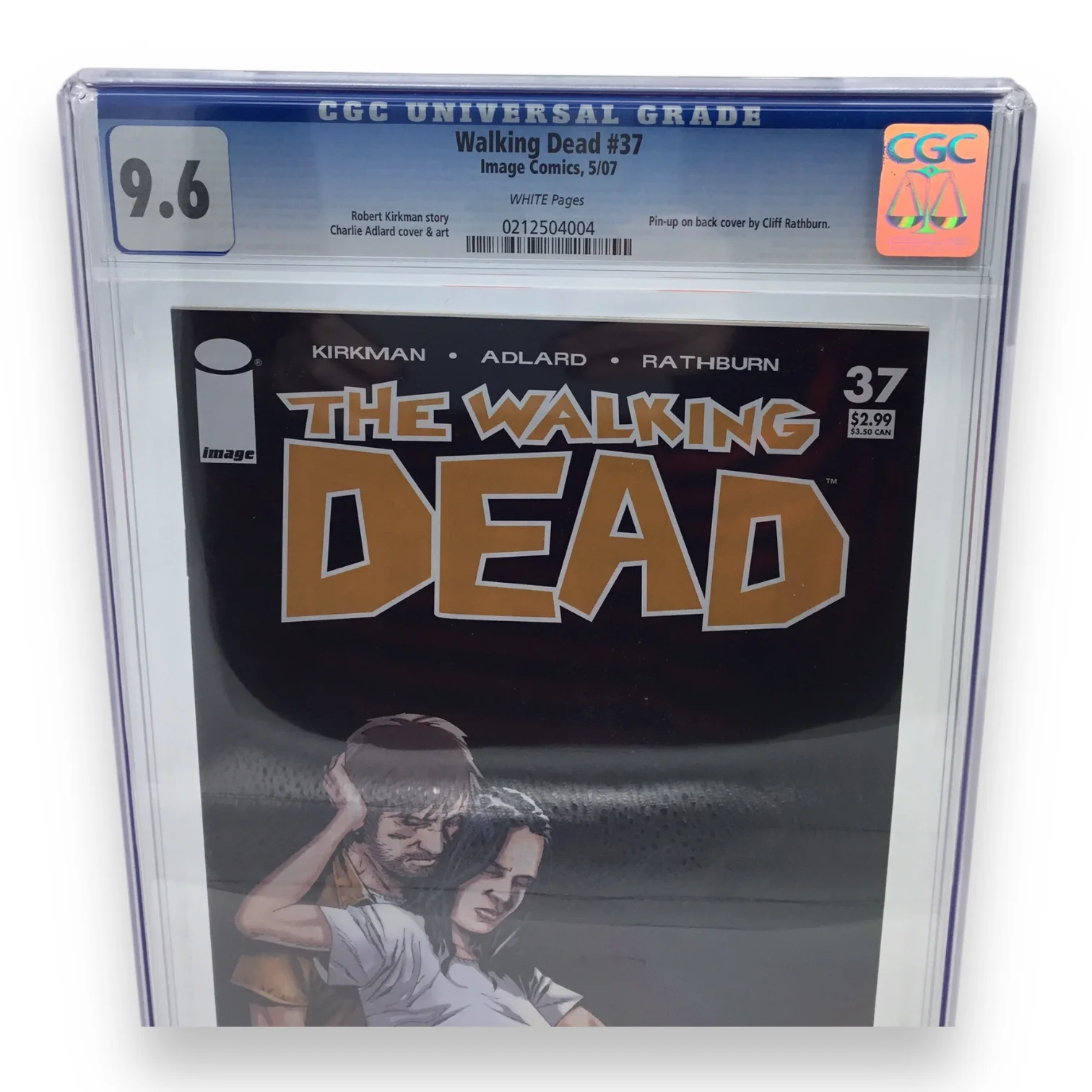 Walking Dead #37 Graded CGC 9.6 - Image Comics 2007 - Image 3