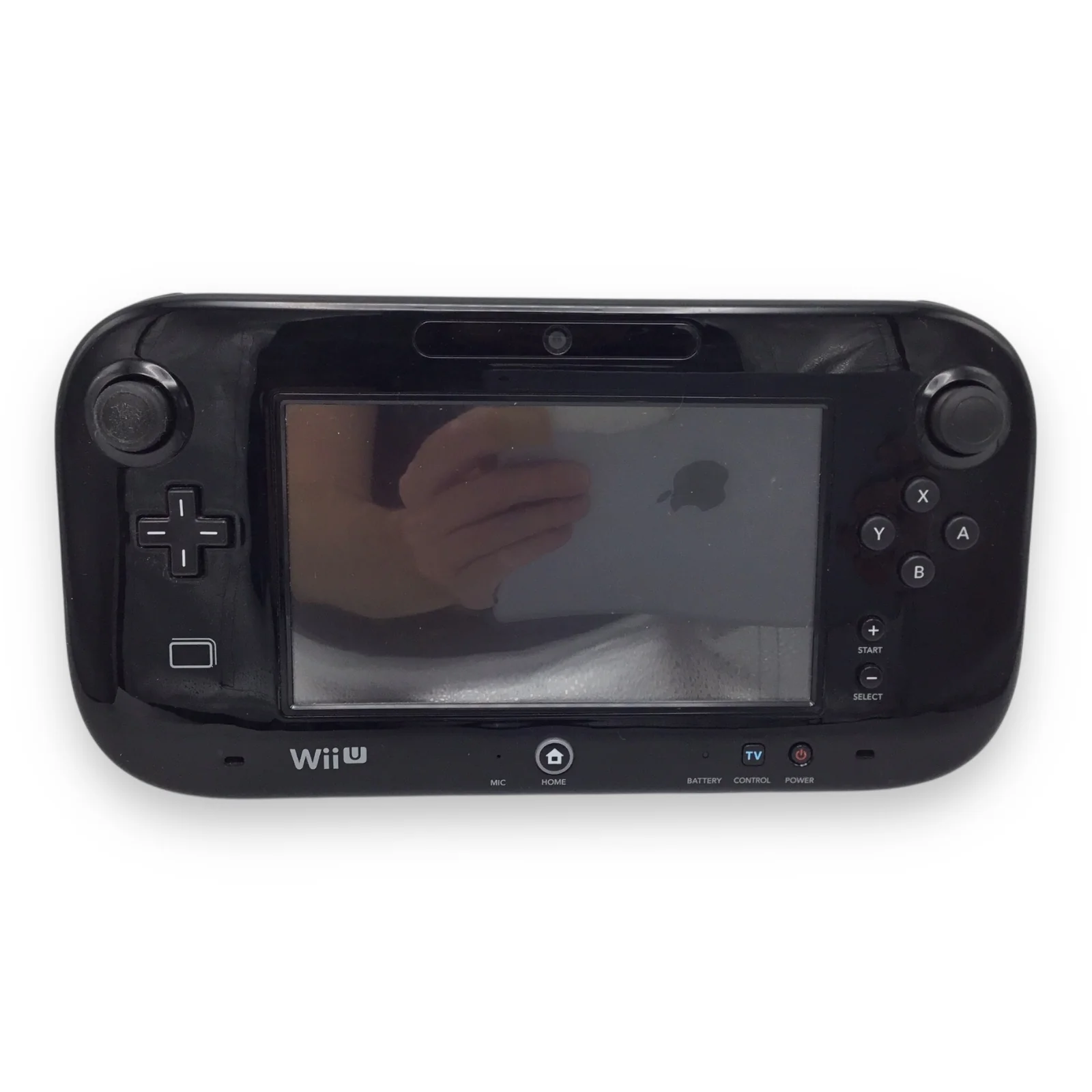 Nintendo Wii U Black Console w/ LCD GamePad Controller & Cables – Tested - Image 6