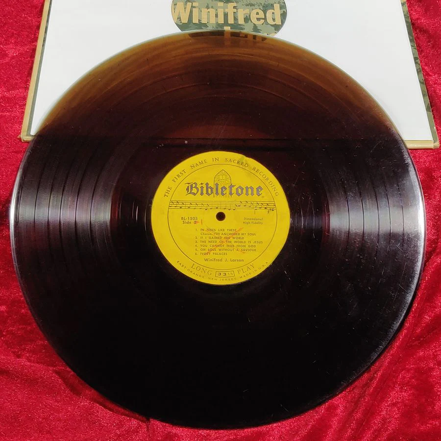 Winifred Larson - Winifred Larson Sings LP Colored Vinyl - Image 6