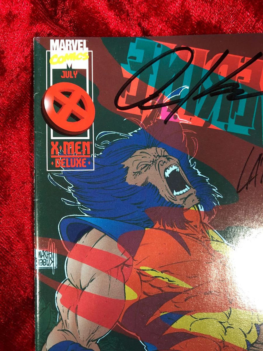 Wolverine (1988 1st Series) #91 - Signed by Adam Kubert and Larry Hama - Image 3
