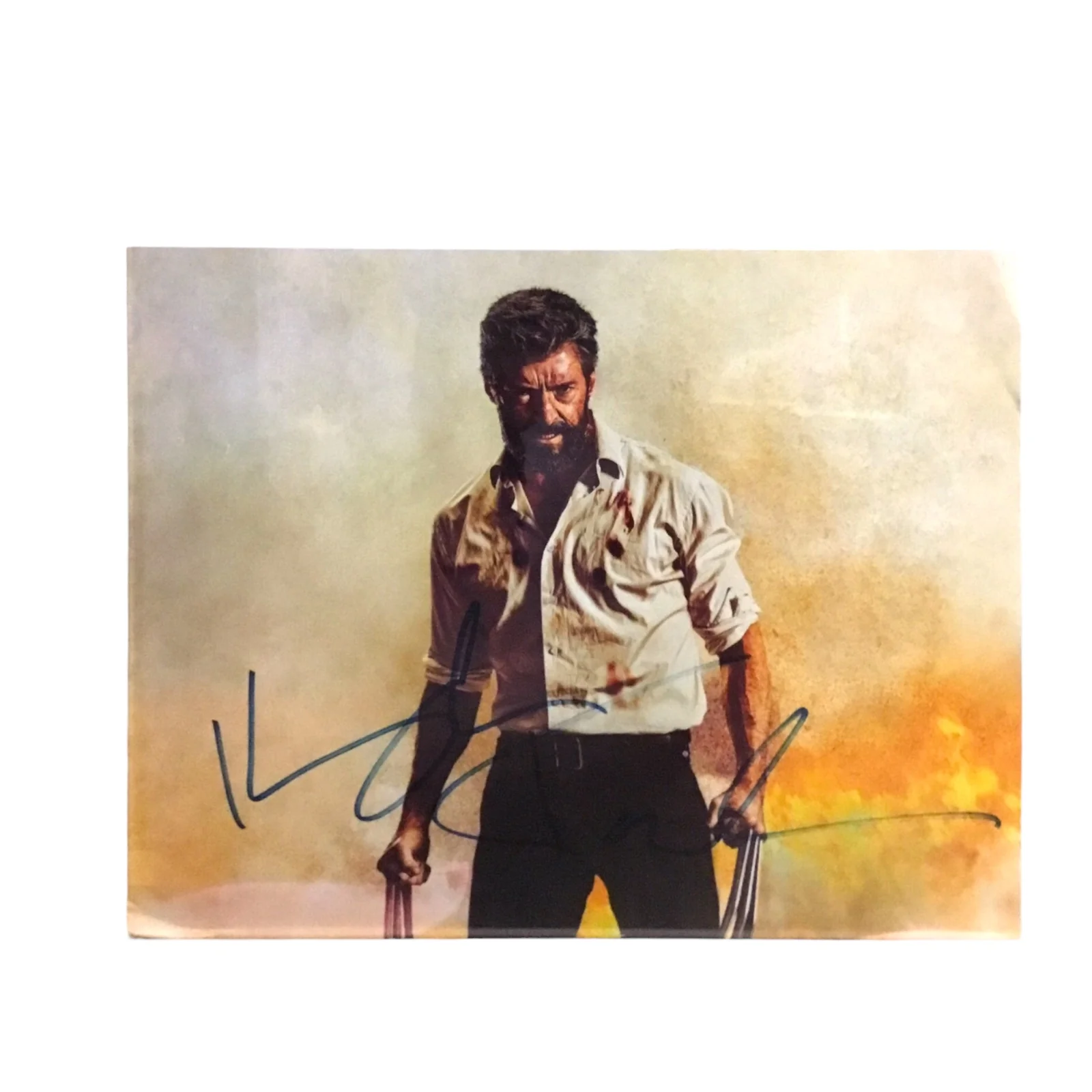 Wolverine Hugh Jackman Poster and Signed Photo Framed - Image 4