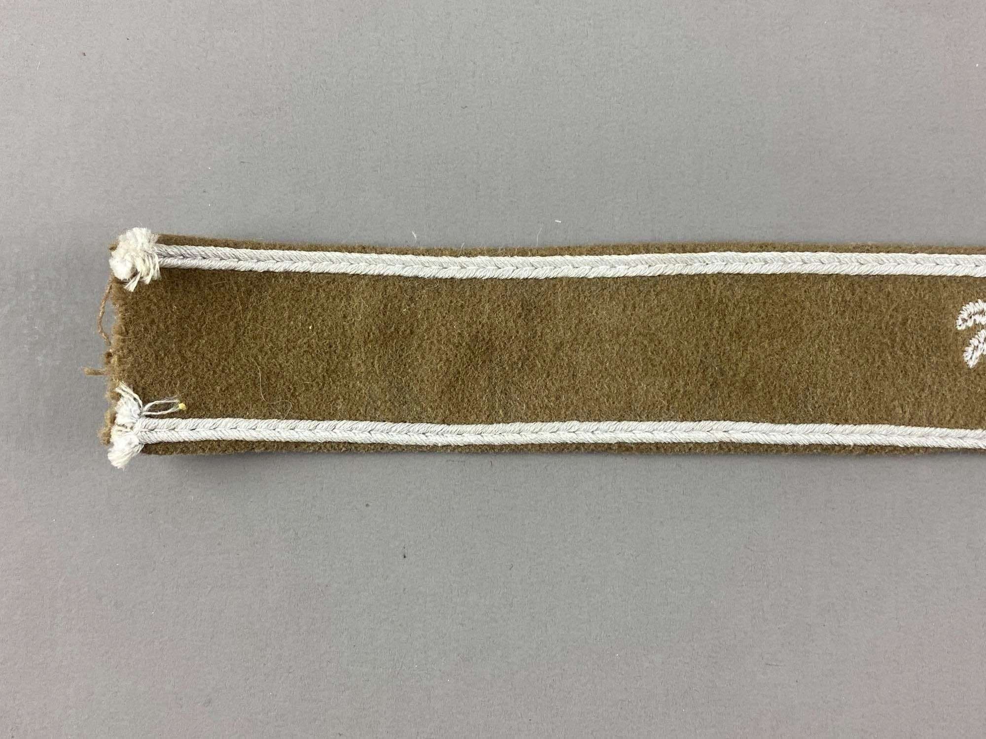 WW2 German Afrika Korps DAK Cuff Title Arm Band - Image 5