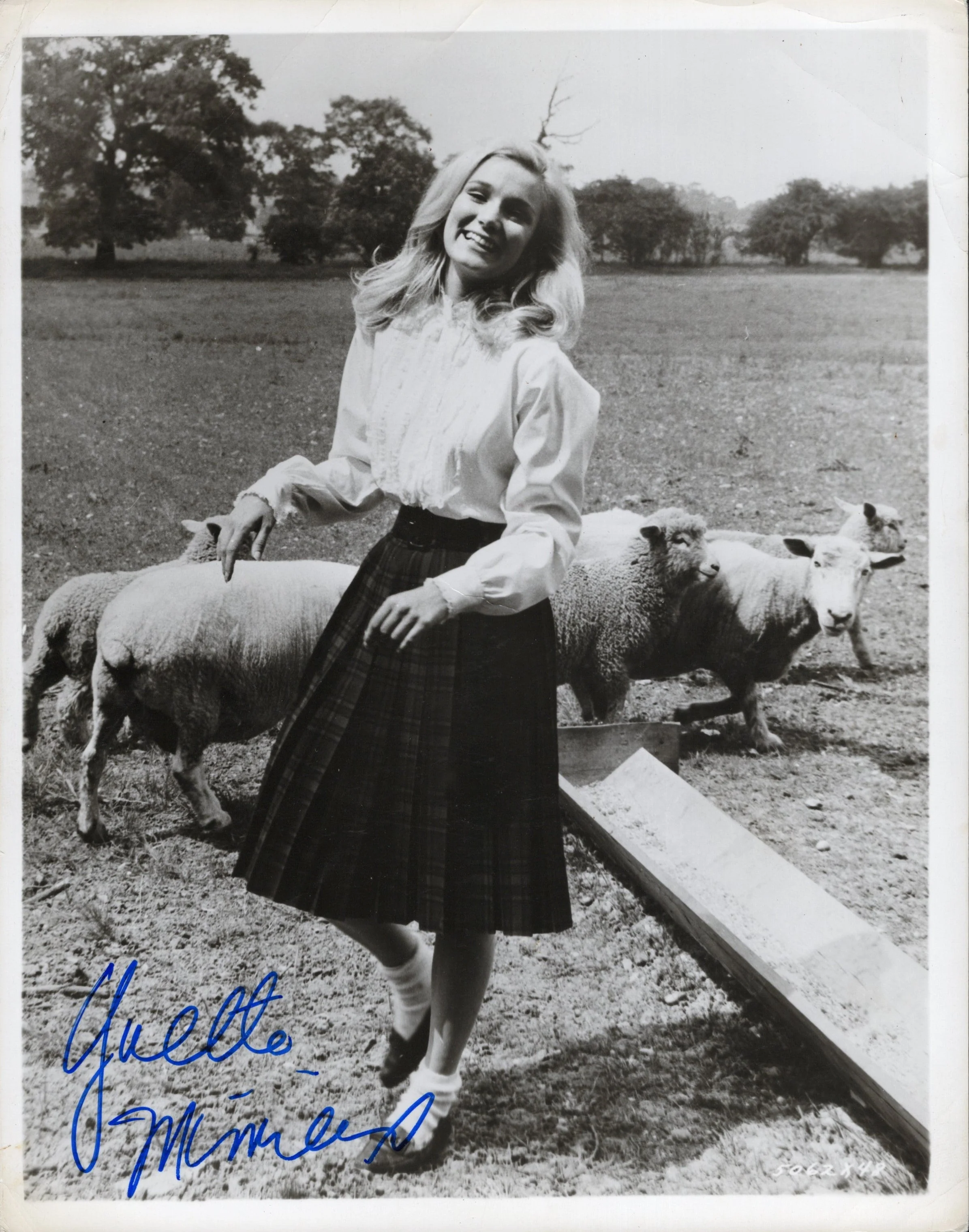 Yvette Mimieux Signed Photo 8x10 as Opera Singer in La Boheme